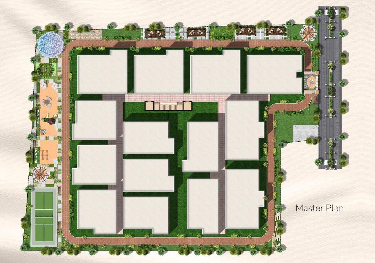 Thapovan Silver Oak Pearl Master Plan 1
