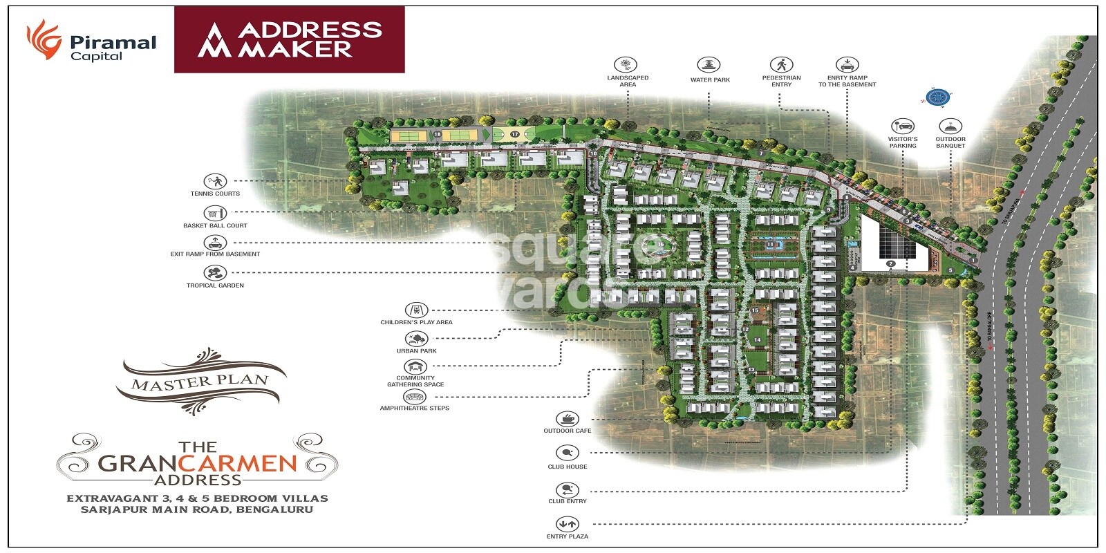 The Address Maker The Gran Carmen Address Master Plan 1