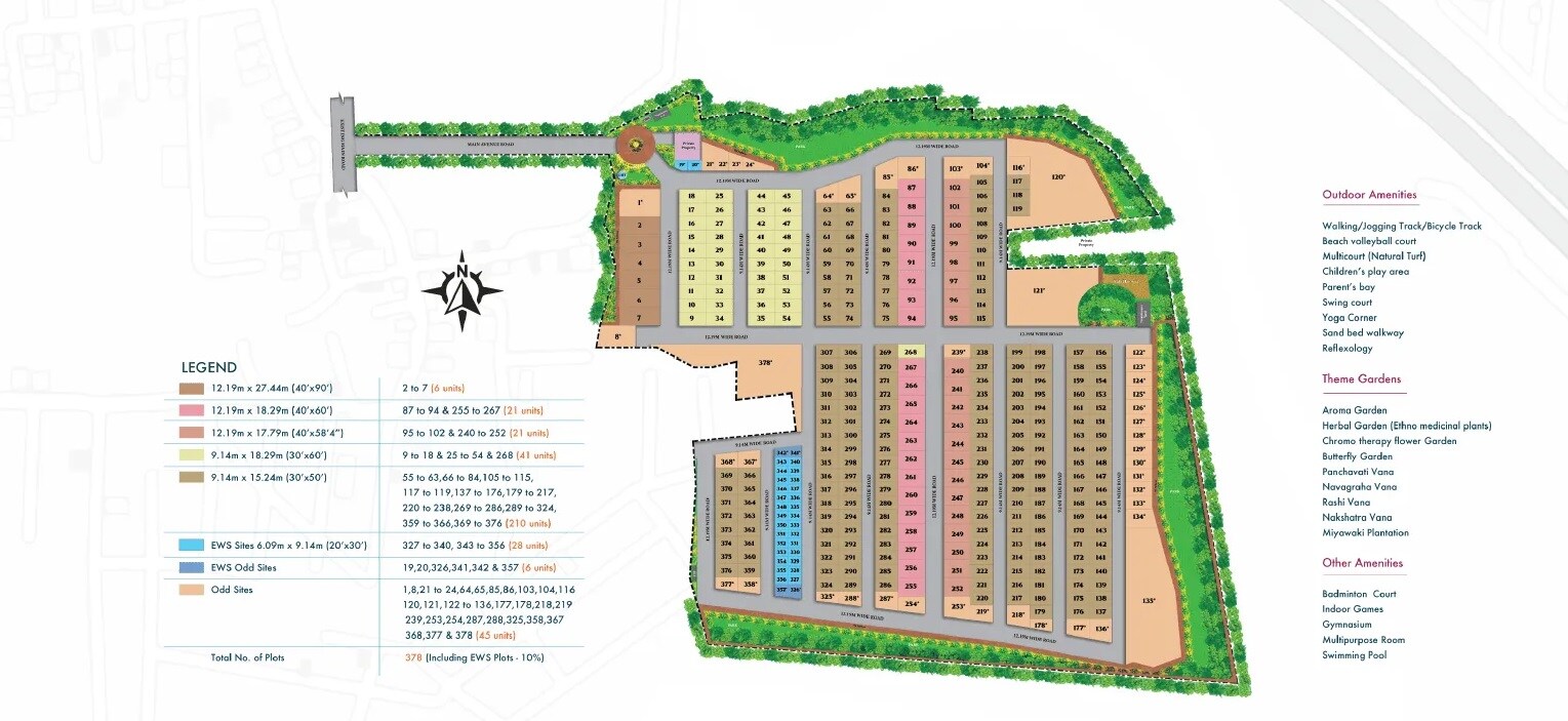 The Akshara Valley Address Master Plan 1