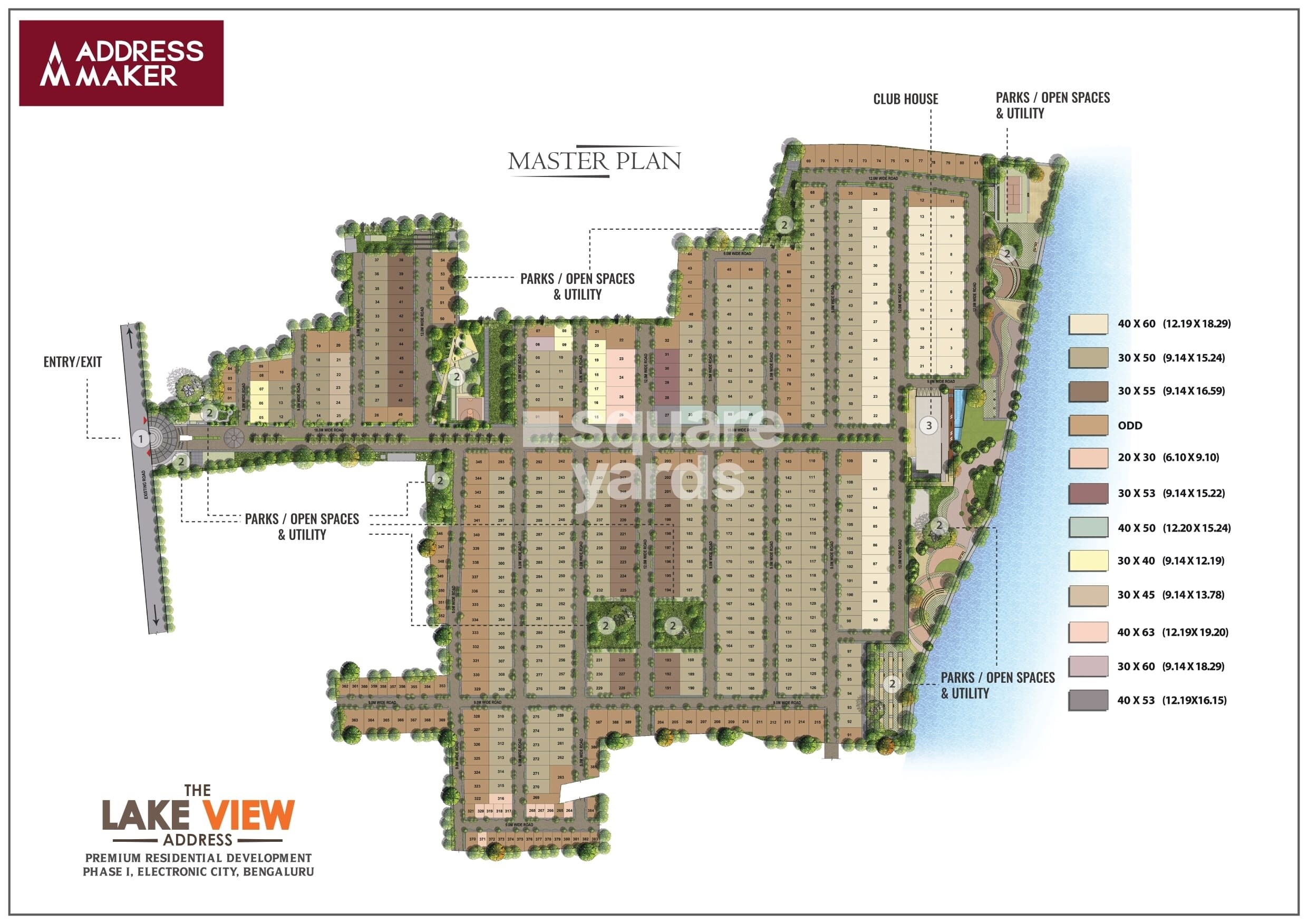 The Lake View Address Master Plan Image