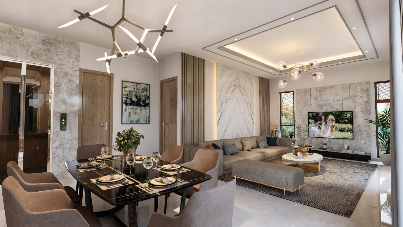 The Midsummer Rain Apartment Interiors 1