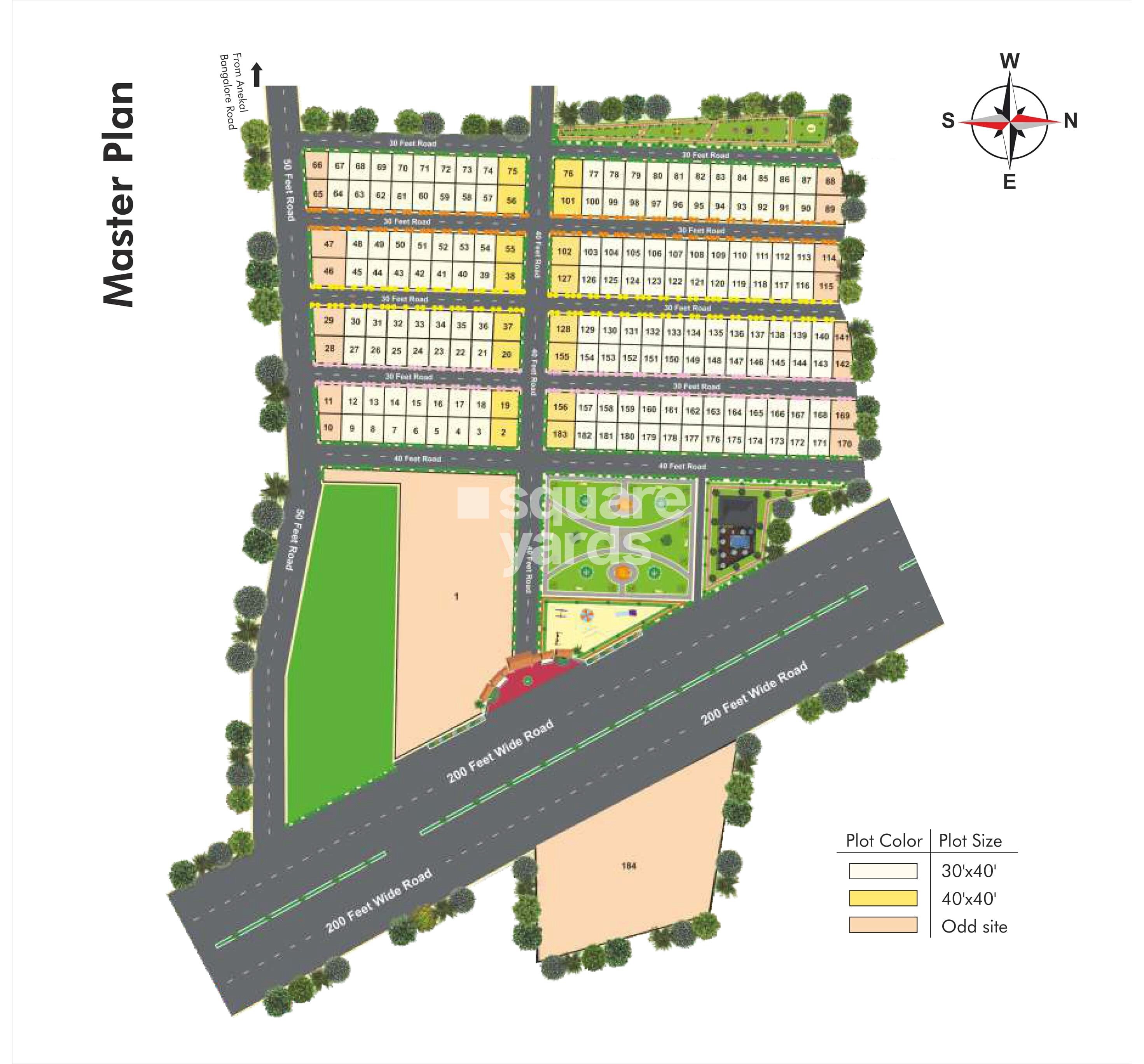 The Regent Villas Master Plan 1