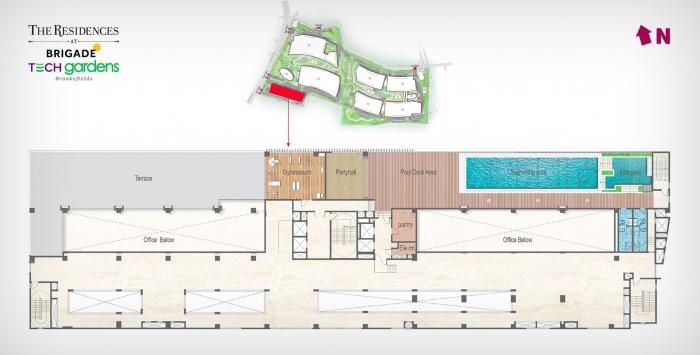 The Residences at Brigade Tech Gardens Master Plan Image