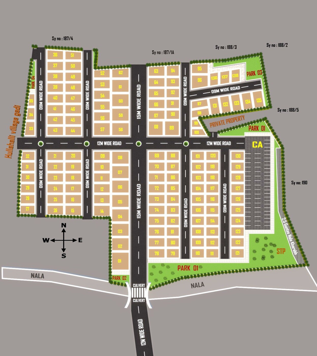The Royal Kuteera Master Plan 1