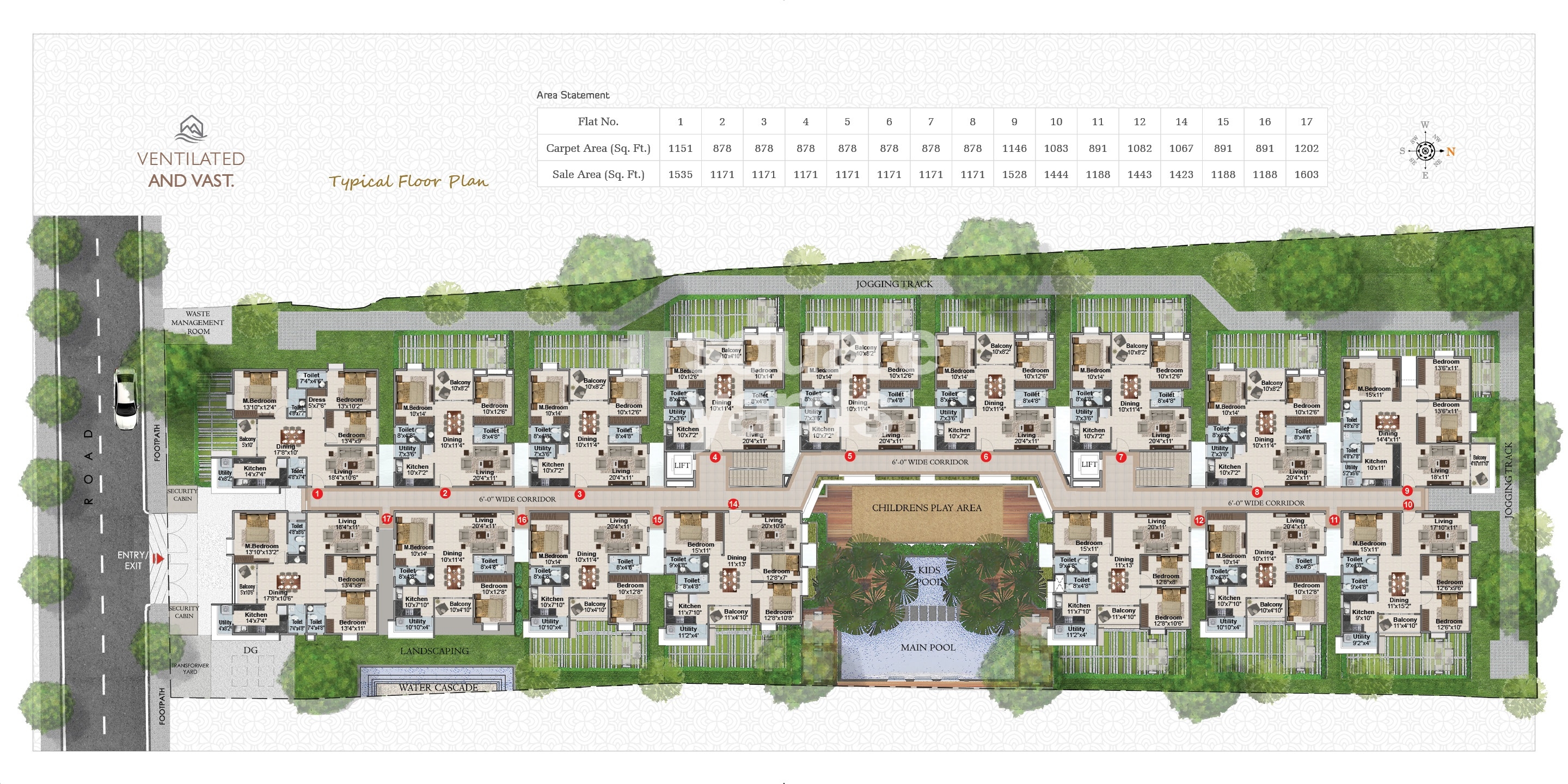 Thipparthi Fort House Apartment Floor Plans