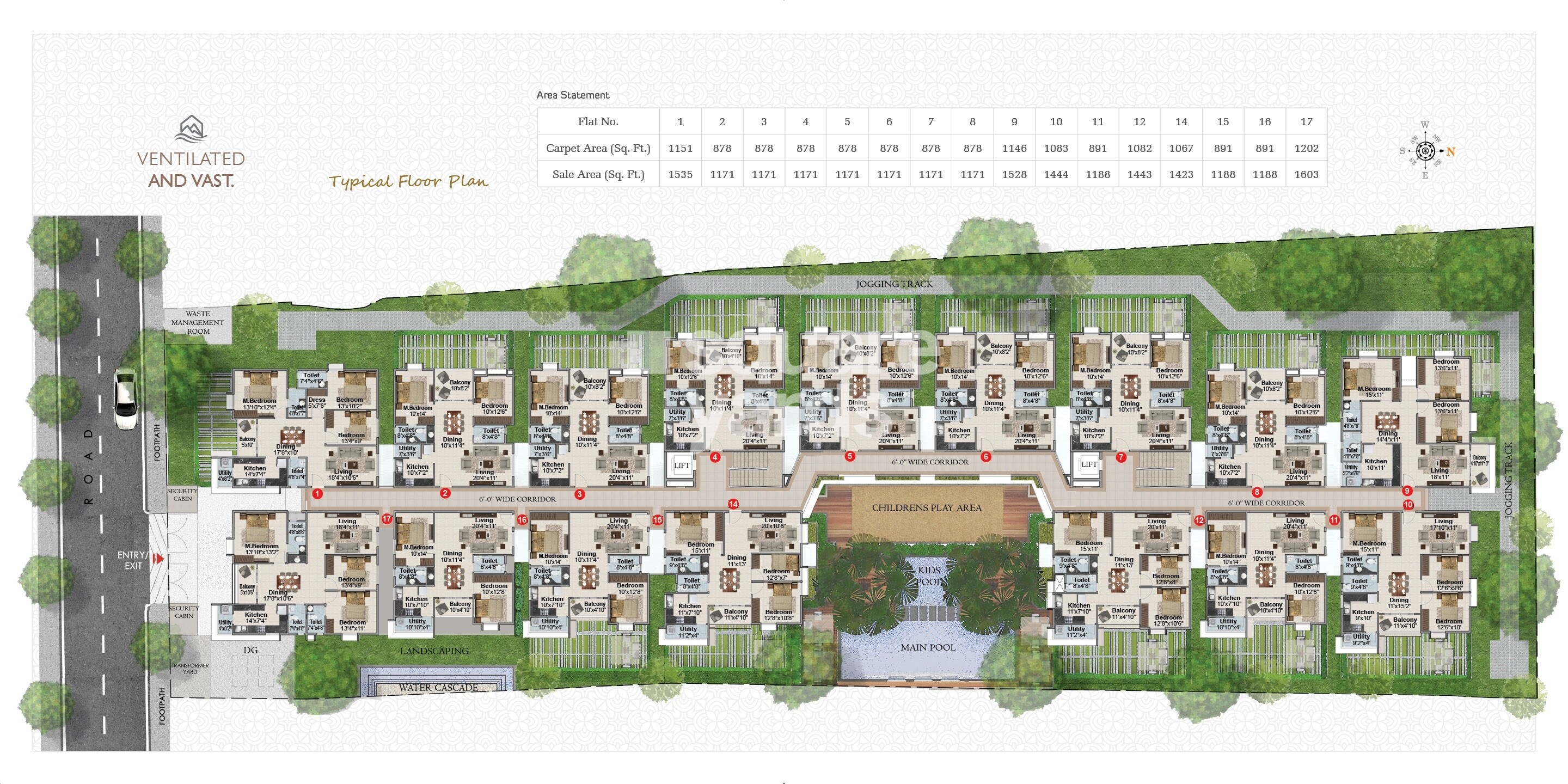 Thipparthi Fort House Apartment Floor Plans