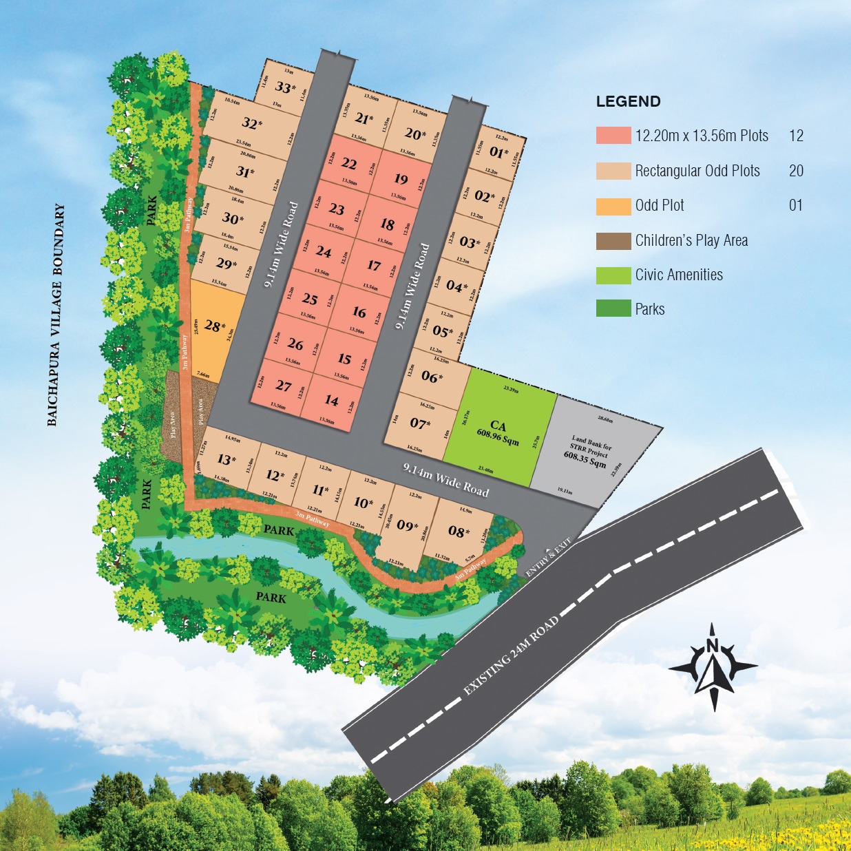 Total Classic Canaan Master Plan Image