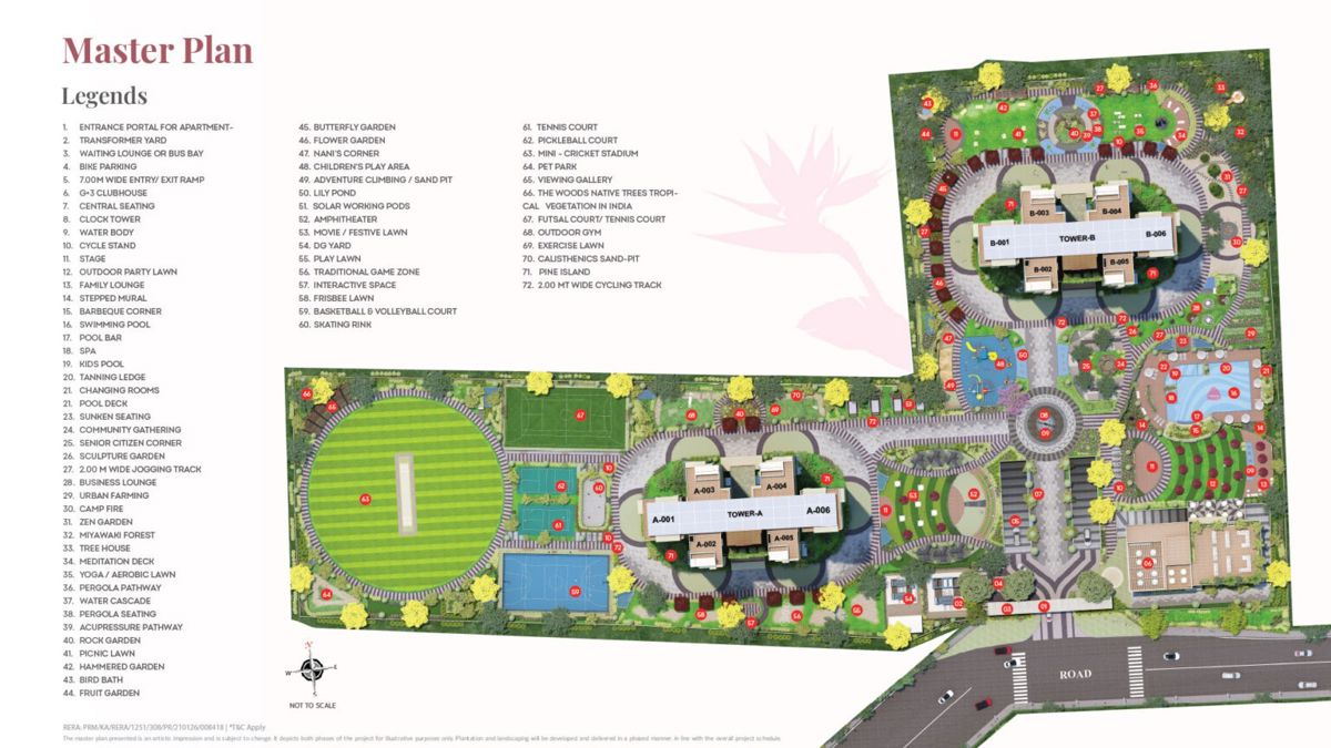 Trifecta Veranza Master Plan Image