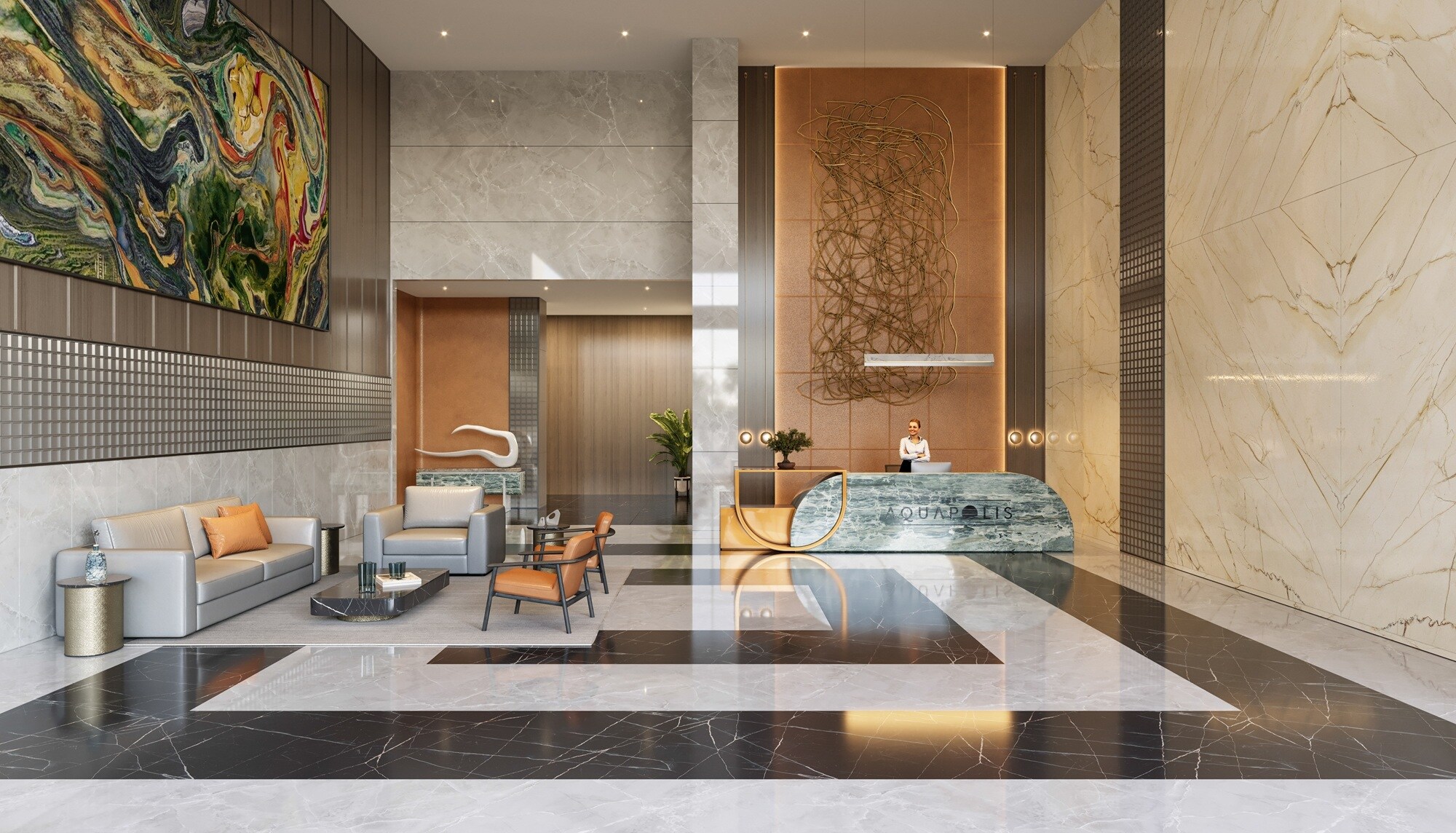 TRU Aquapolis Waiting Lounge