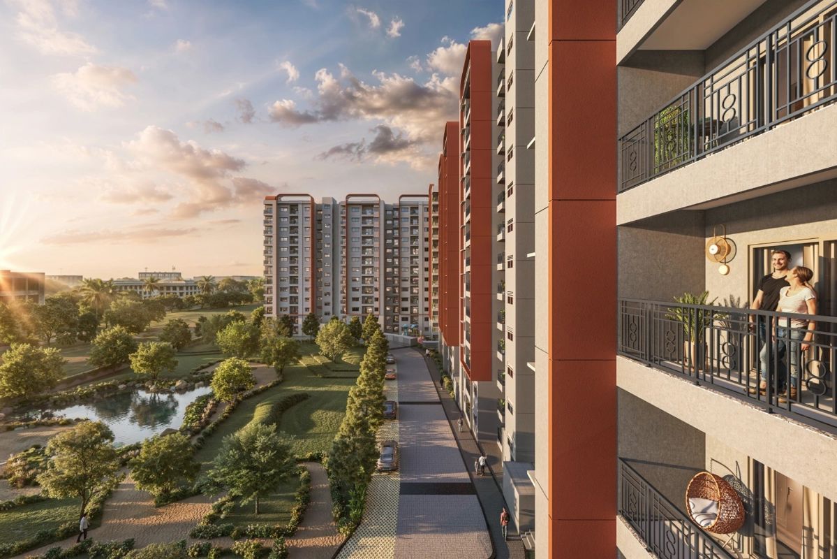 TVS Emerald Altura Apartment Exteriors 3