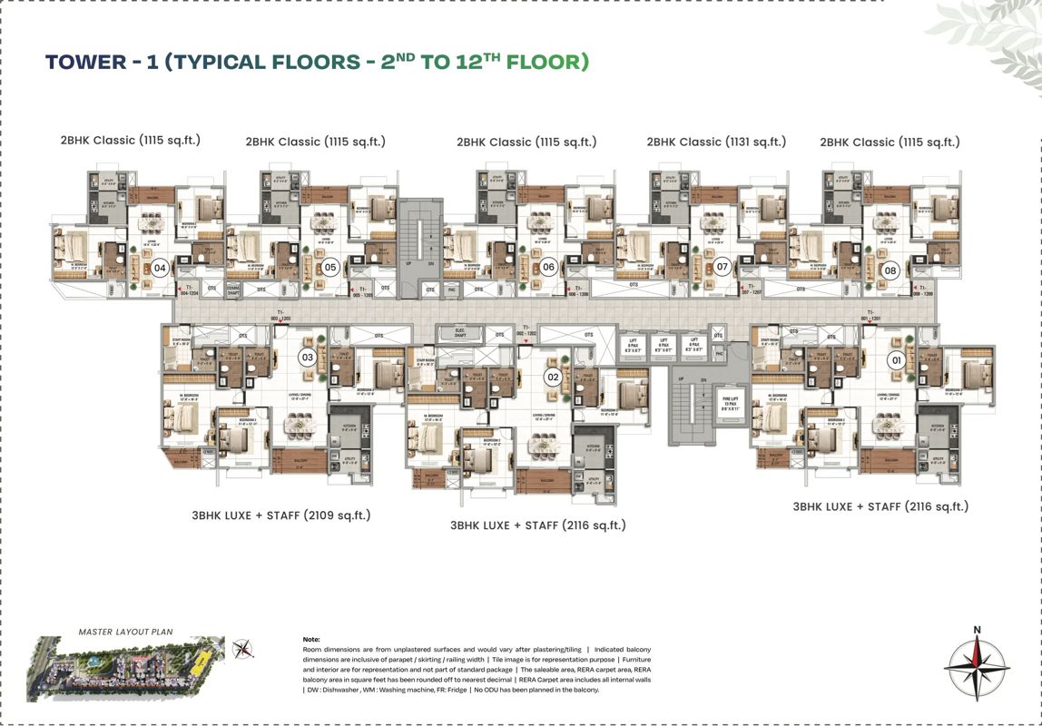 TVS Emerald Altura Floor Plans 1