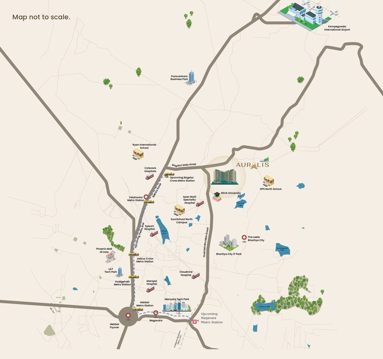 TVS Emerald Auralis Location Image