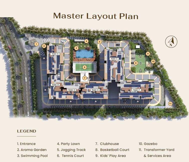 TVS Emerald Auralis Master Plan Image