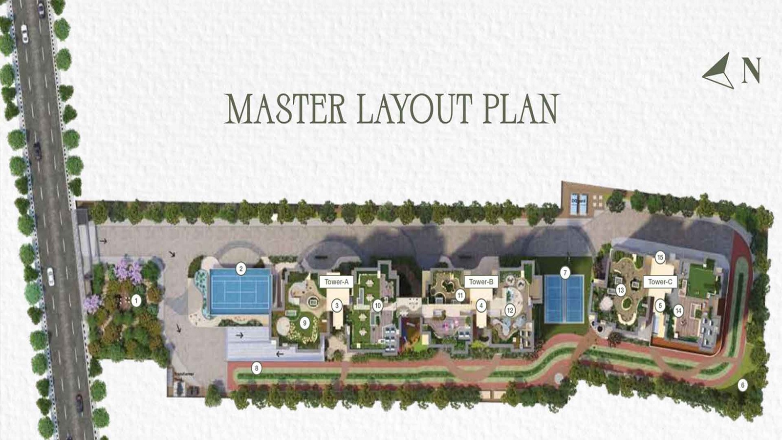 TVS Emerald Isle of Trees Master Plan Image