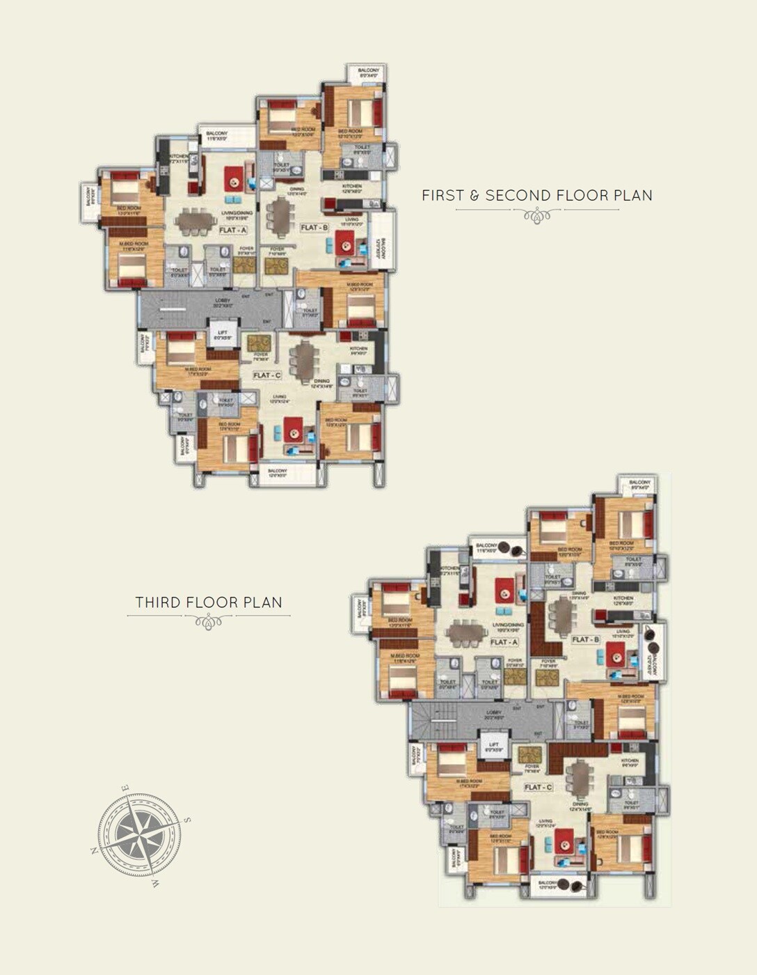 Uber Paxina Floor Plans