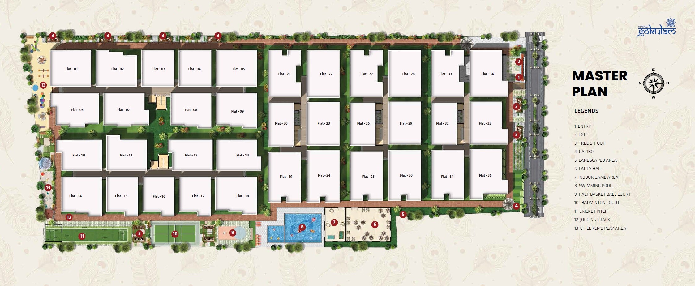 Udbhav Gokulam Master Plan 1