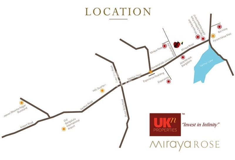 UKN Miraya Rose Location Image