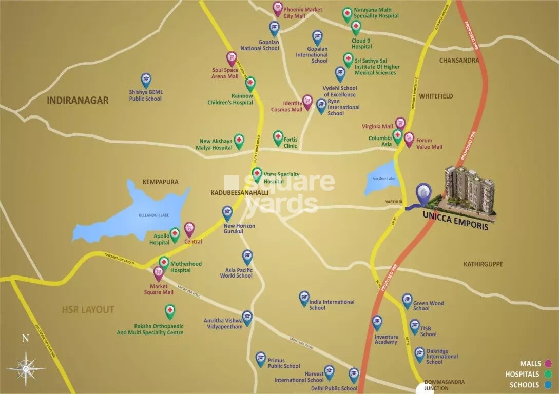 Unicca Emporis Location Image