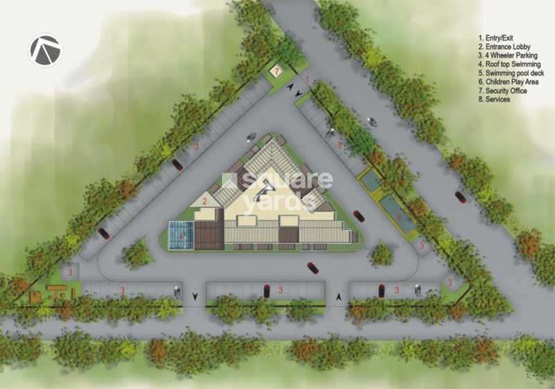 unishire belvedere signature bangalore master plan image2