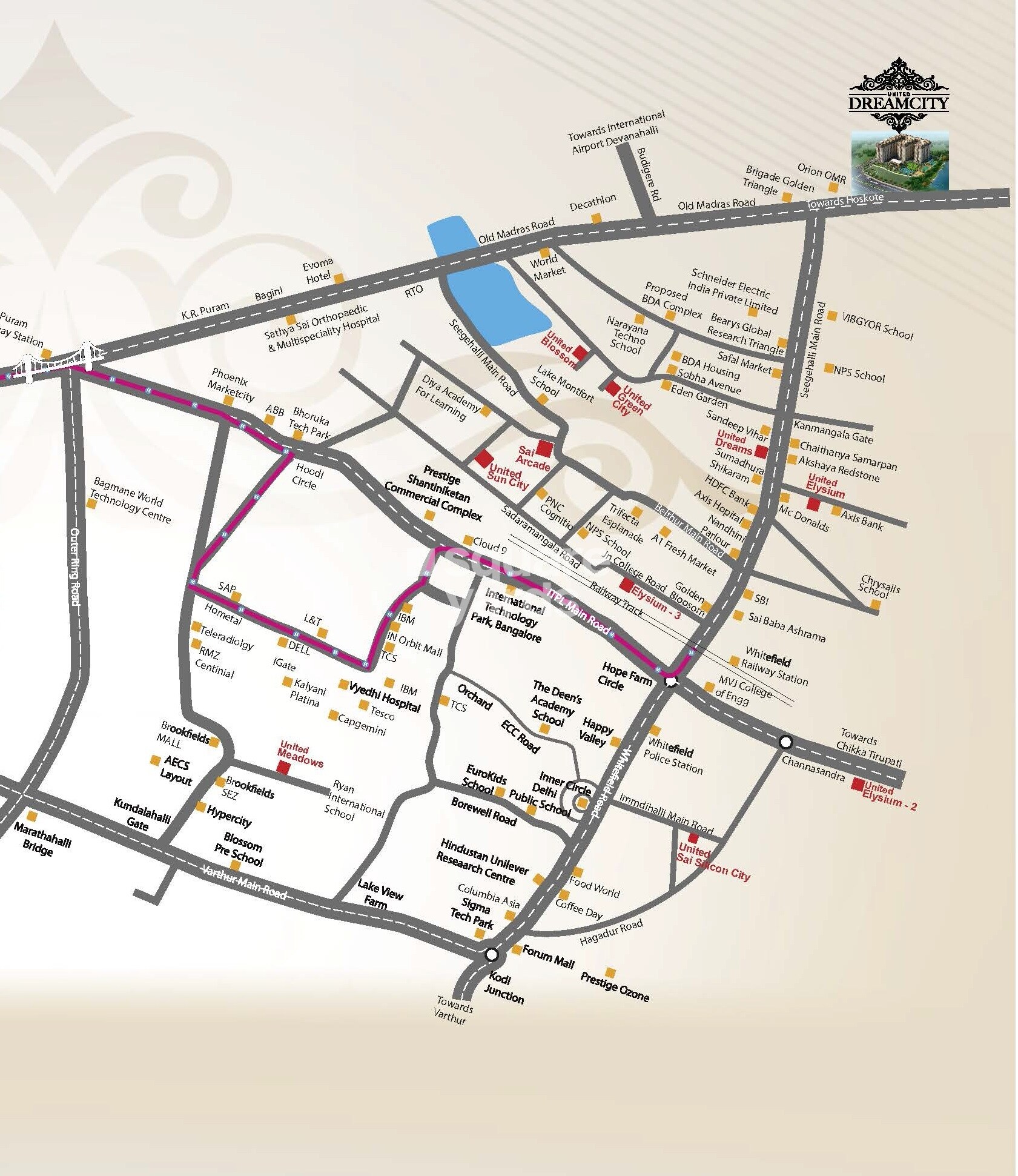 United Dreamcity Location Image