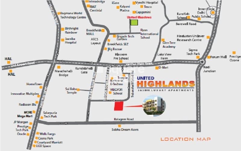 United Highlands Location Image