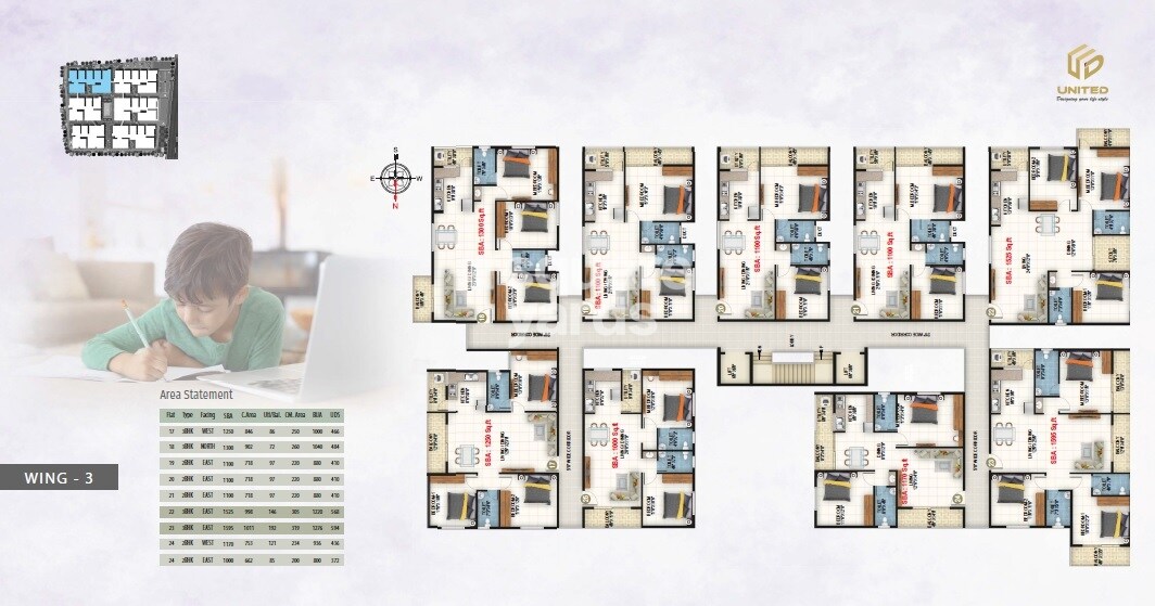 United Sai Silicon City Floor Plans 2