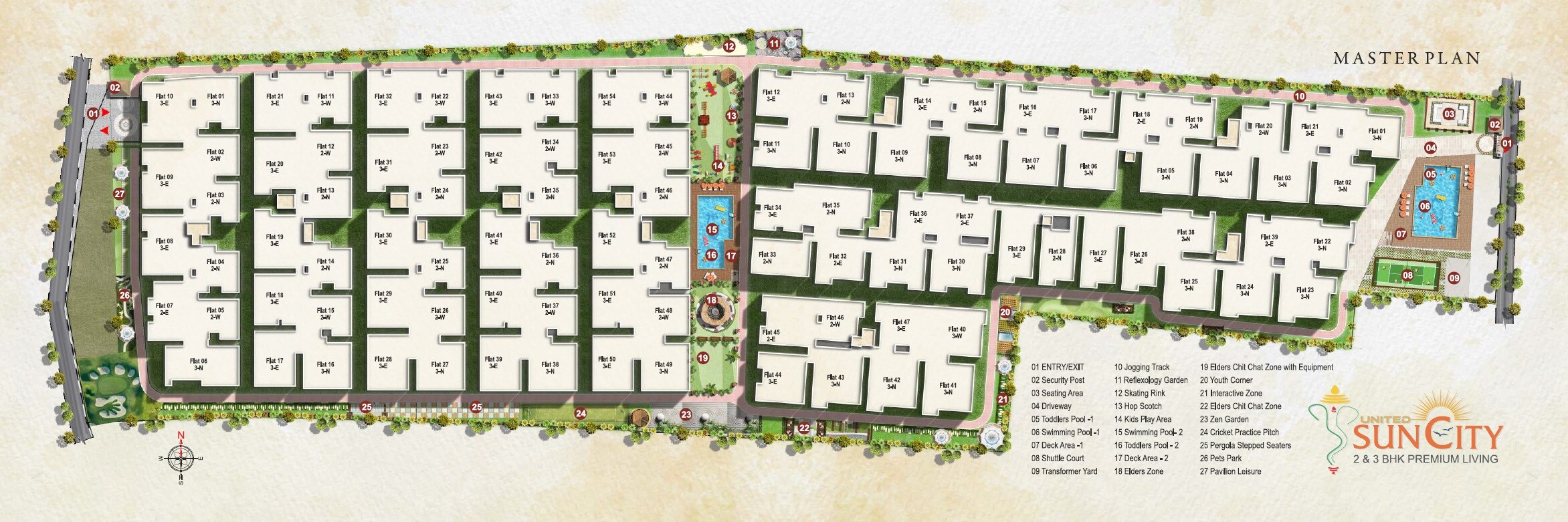 United Sun City Master Plan 1