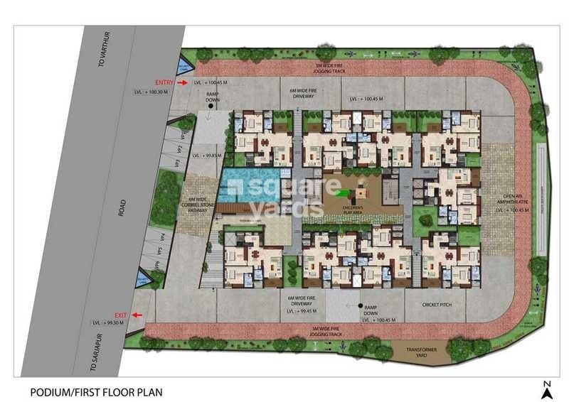Upscale Golden Lotus Master Plan 1