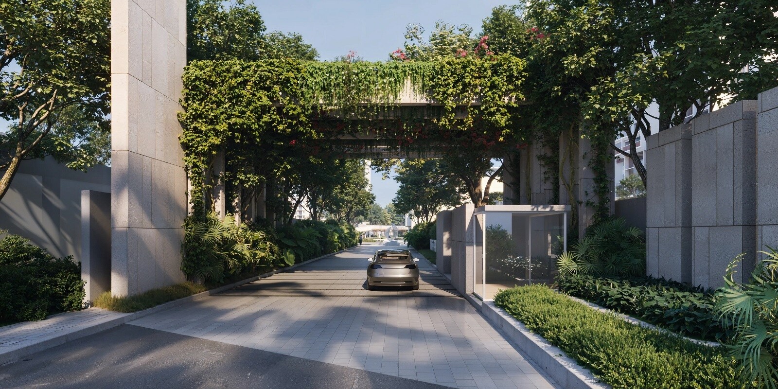 Urban Poetry Of Earth Entrance View