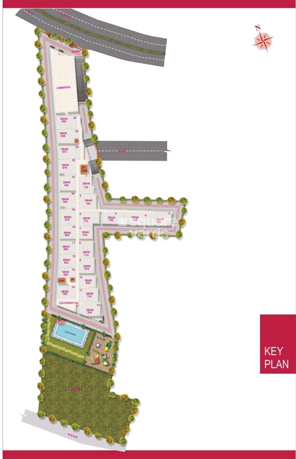 Vaastu Tranquil Master Plan 1