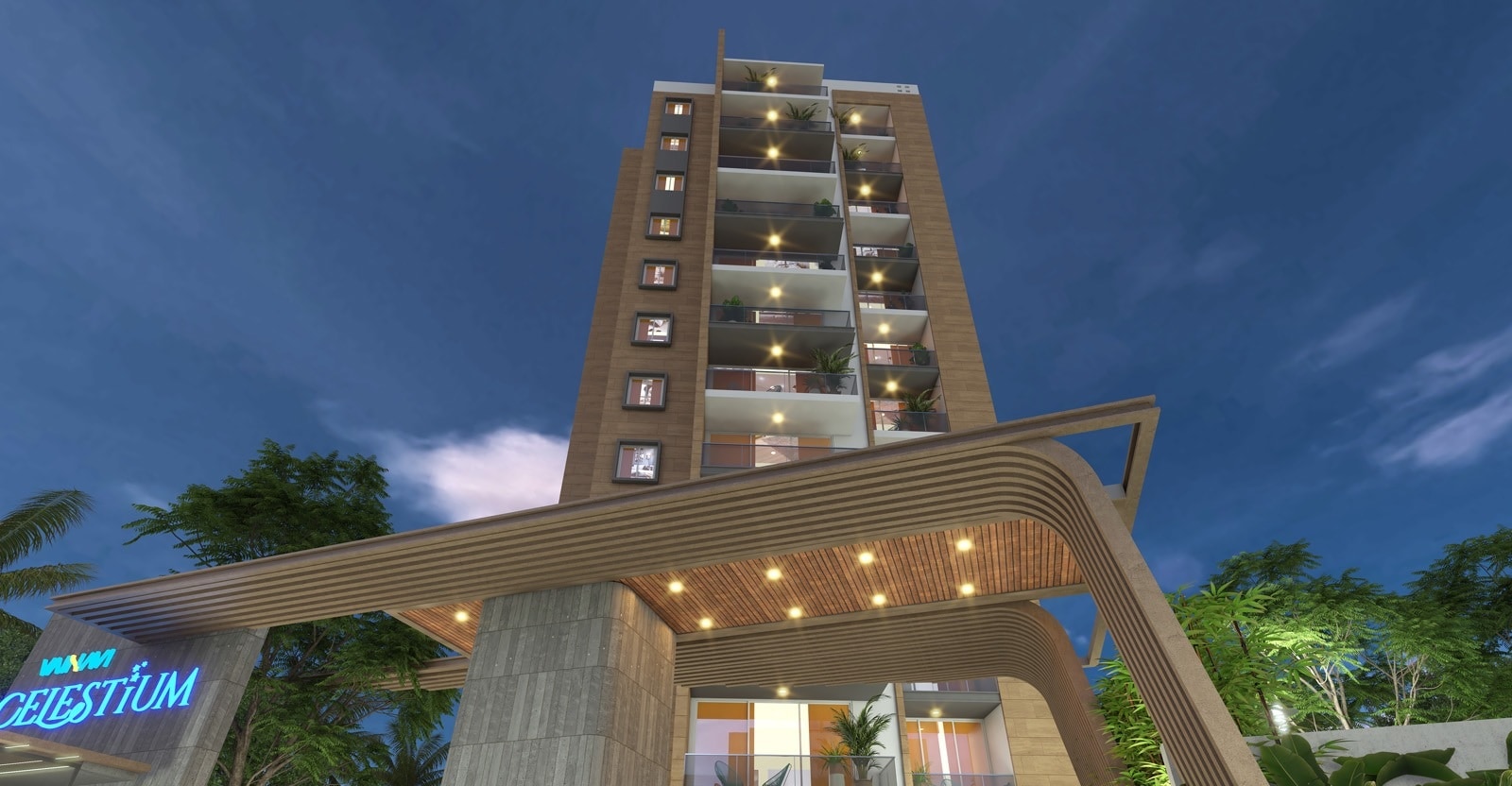 Vainavi Celestium Apartment Exteriors 2