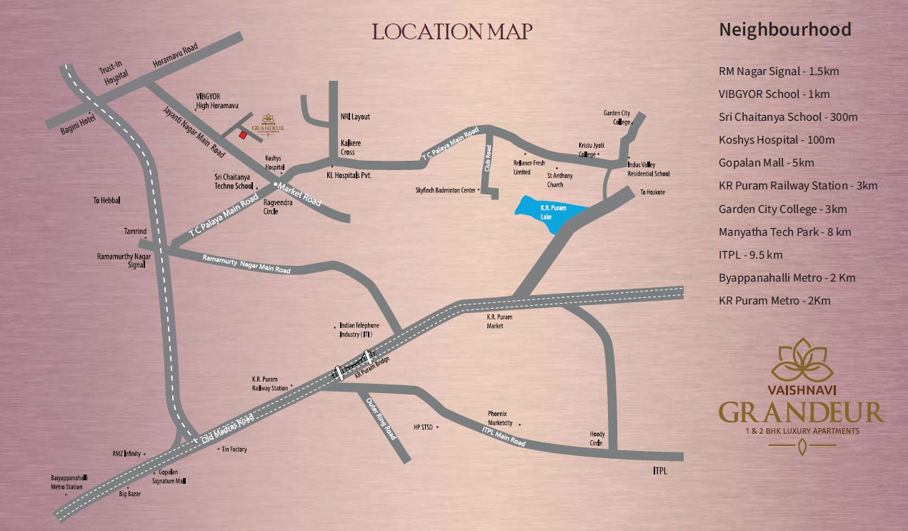 Vaishnavi Grandeur Location Image