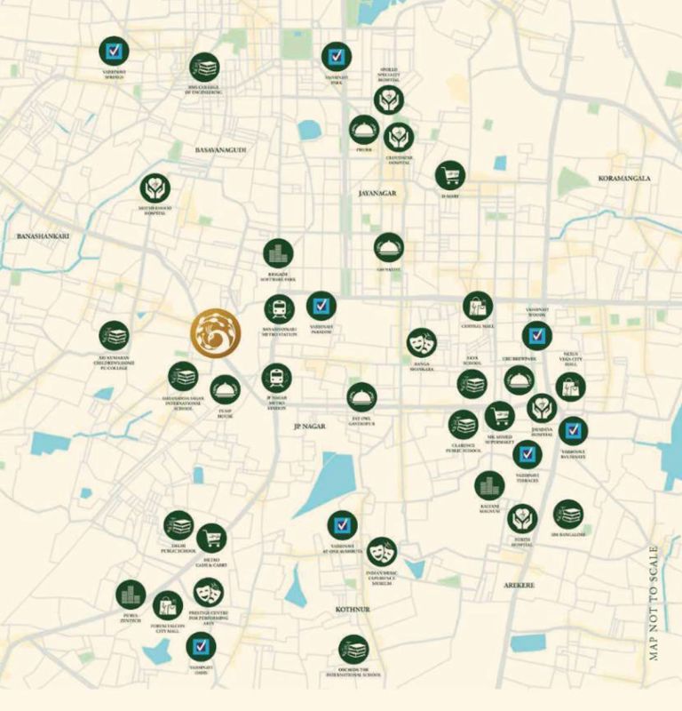 Vaishnavi Krishna Brindavan Location Image