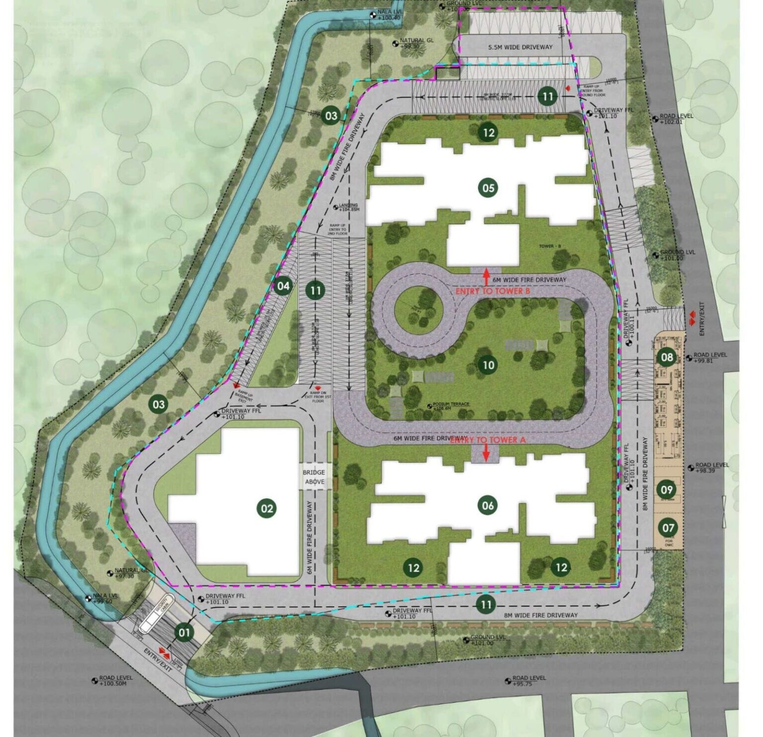 Vaishnavi Krishna Brindavan Master Plan Image