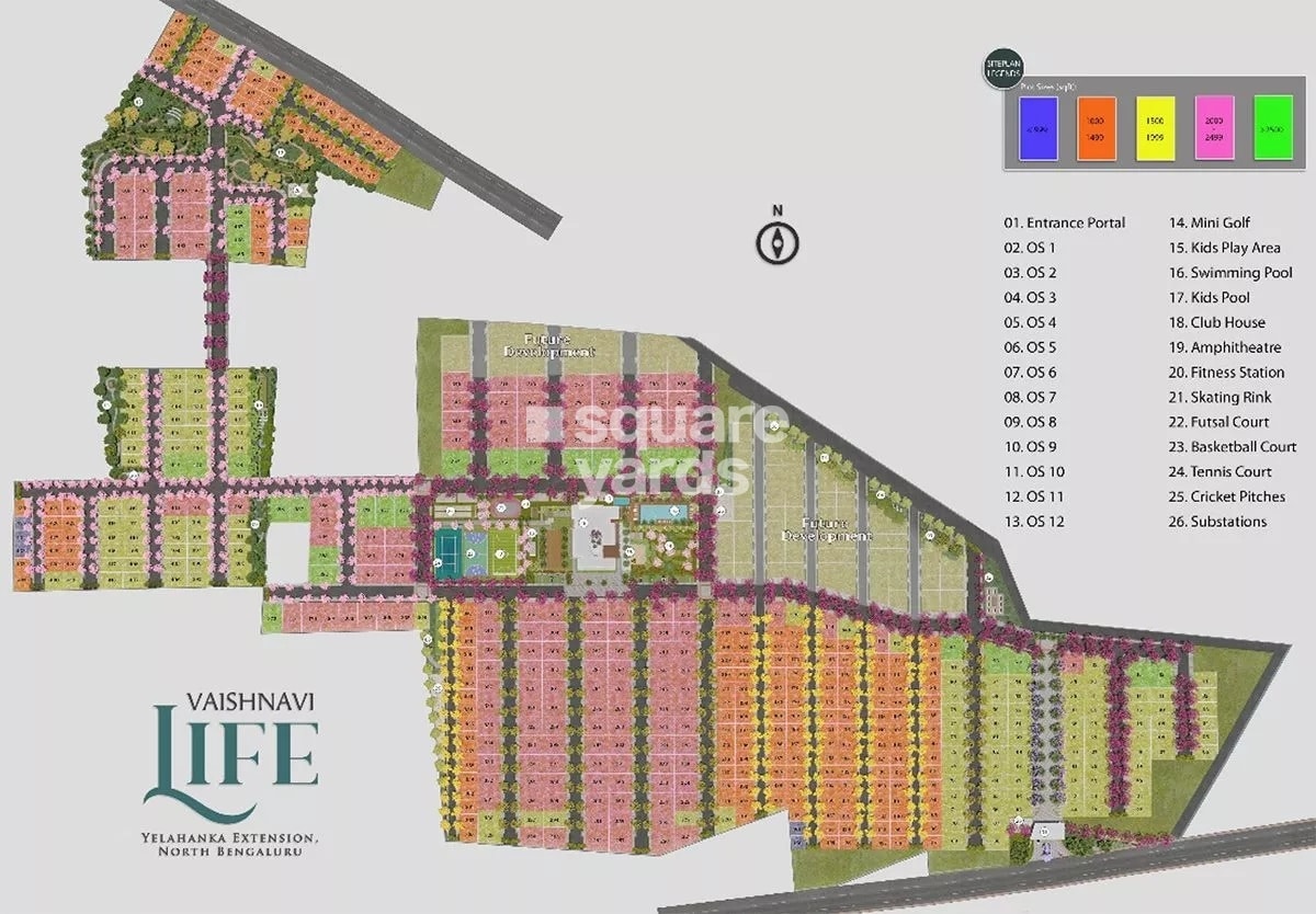 Vaishnavi Life Master Plan Image