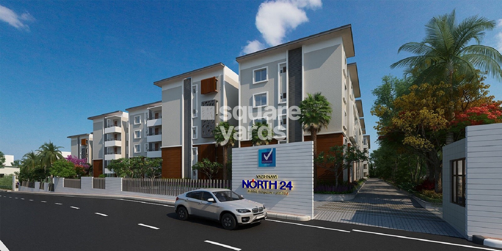 Vaishnavi North 24 Entrance View