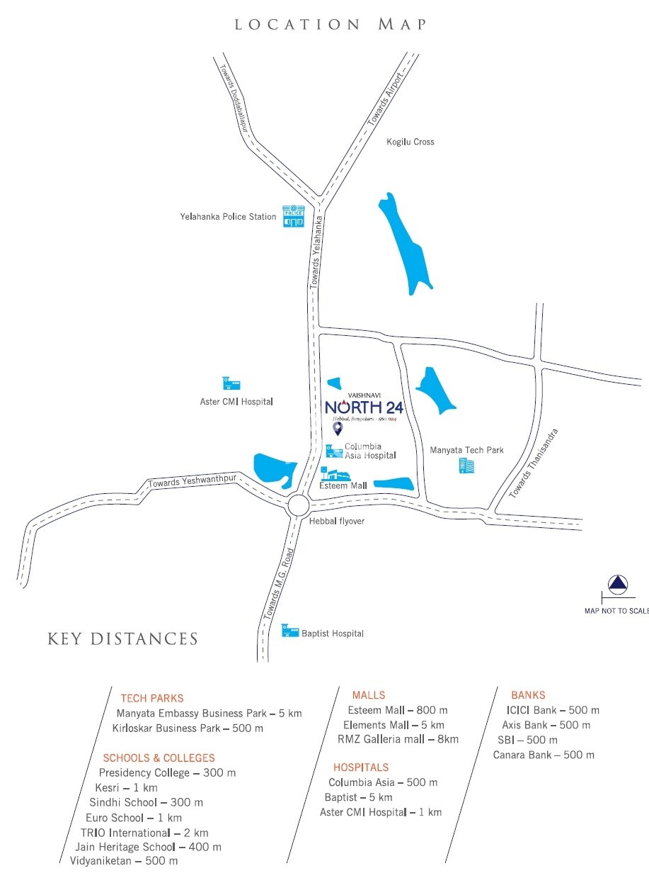 Vaishnavi North 24 Location Image