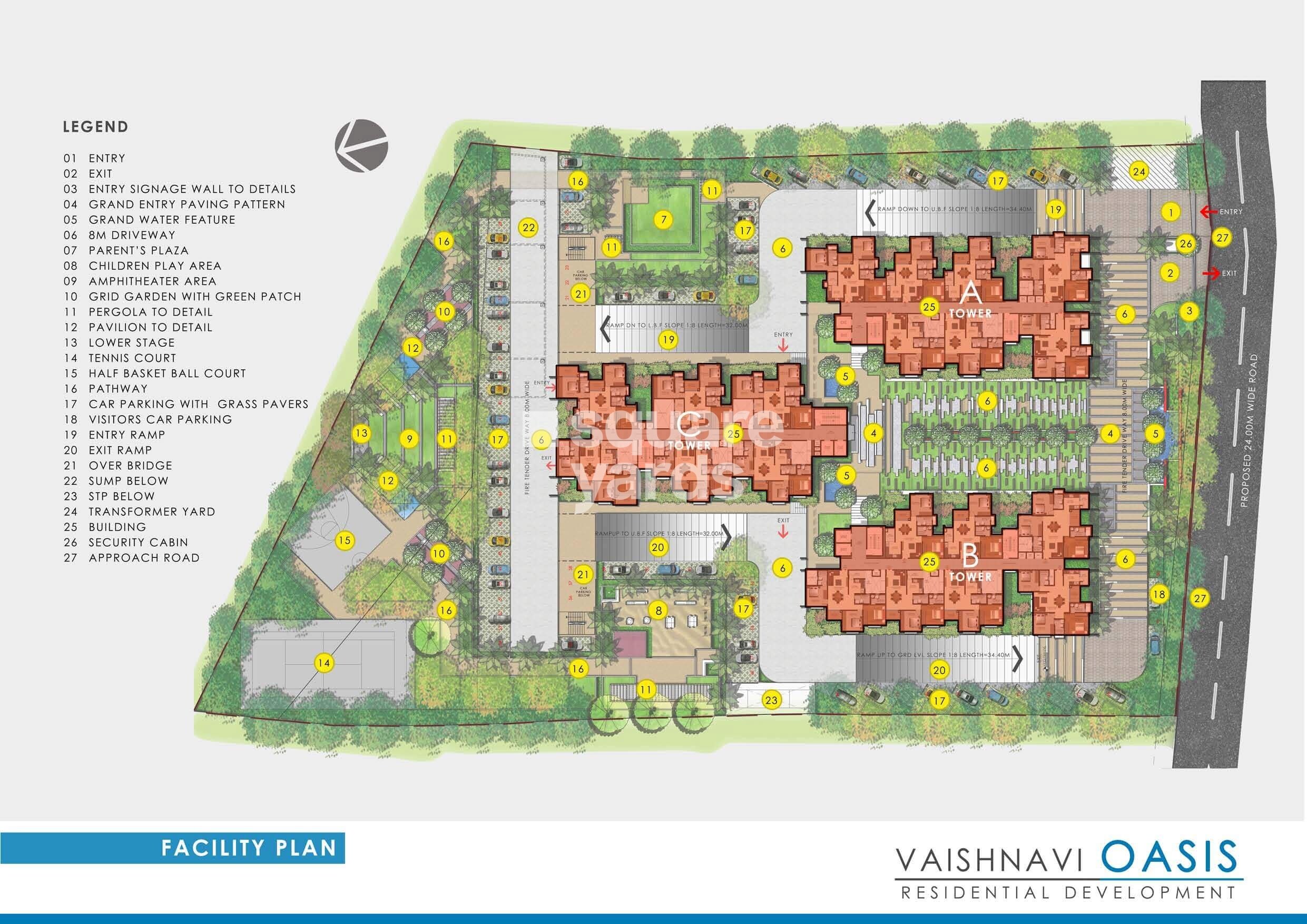 Vaishnavi Oasis Master Plan Image