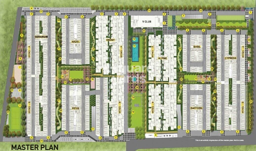 Vaishnavi Serene Master Plan 1
