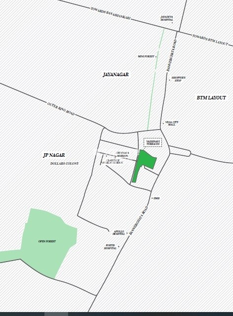 Vaishnavi Terraces Location Image