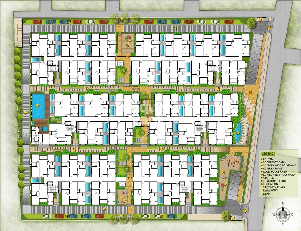 Vaishnavi North 24 Master Plan Image