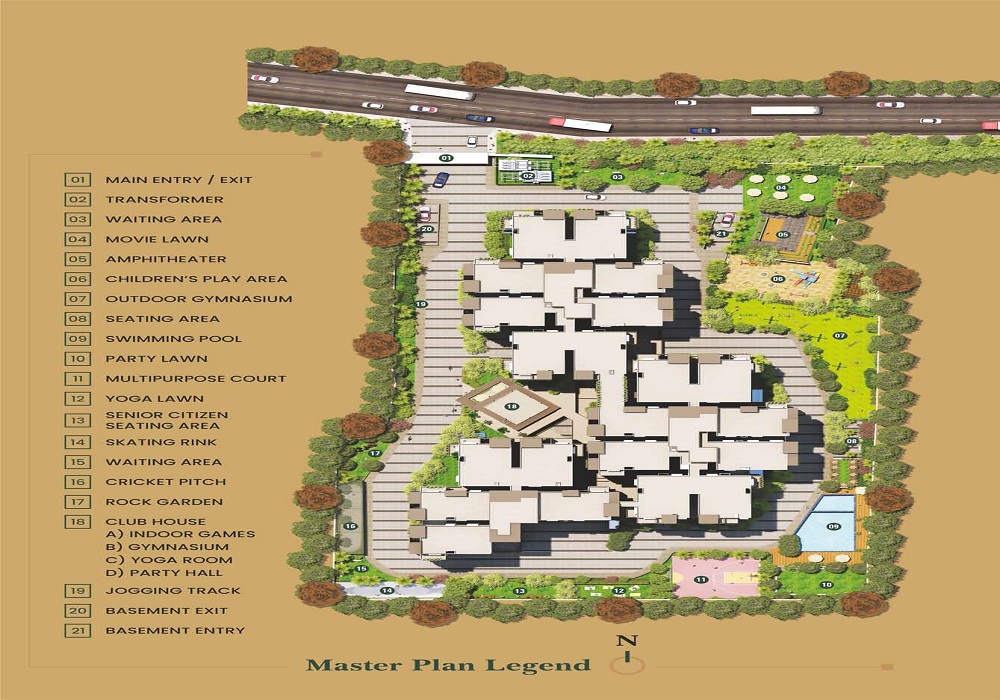 Vaishno Serene Master Plan Image