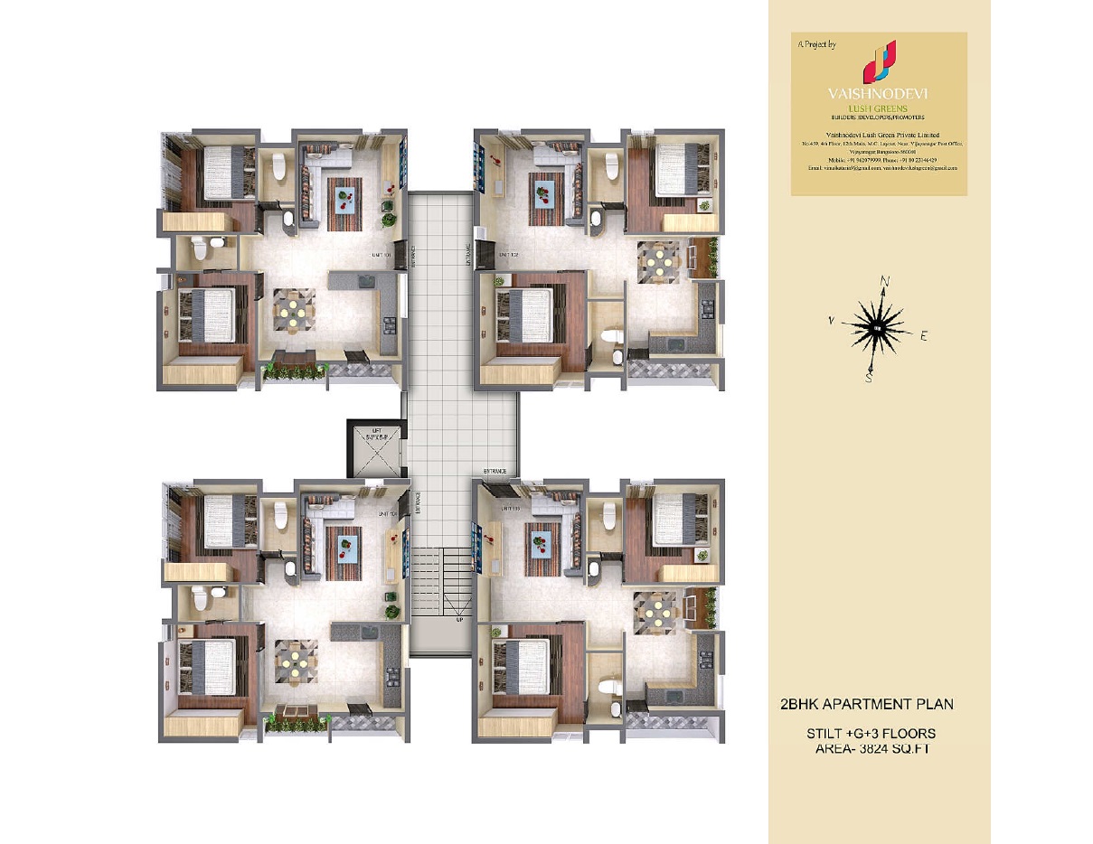 Vaishnodevi Excelsior Floor Plans