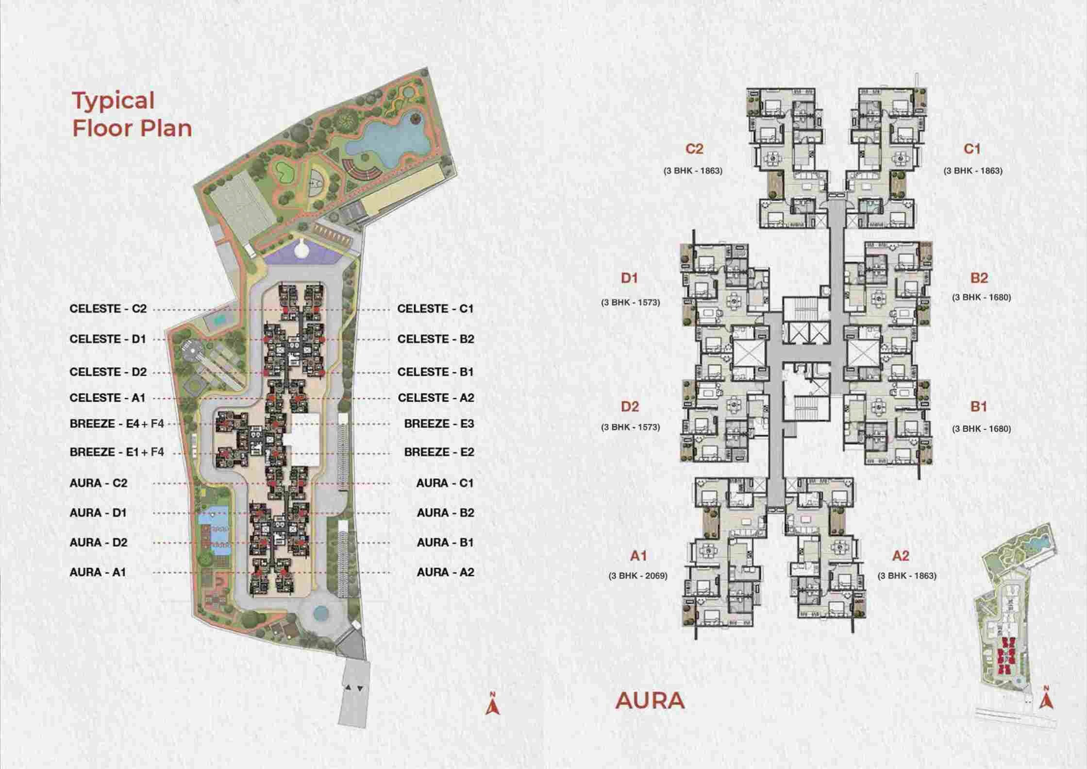 Vajram Vivera Floor Plans 1