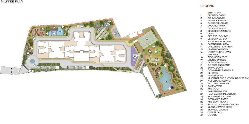 Vajram Vivera Master Plan Image