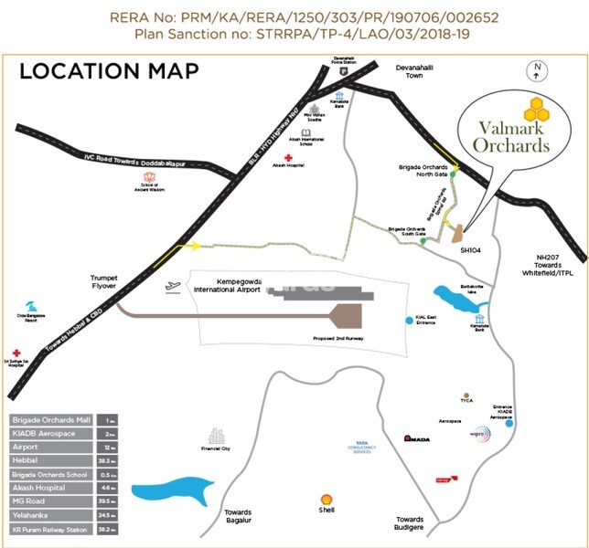 Valmark Orchards Location Image