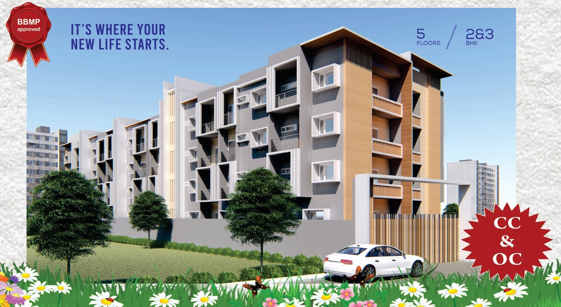 Varsha Tirumalaa Square Apartment Exteriors