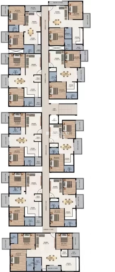 Varsha Tirumalaa Square Floor Plans