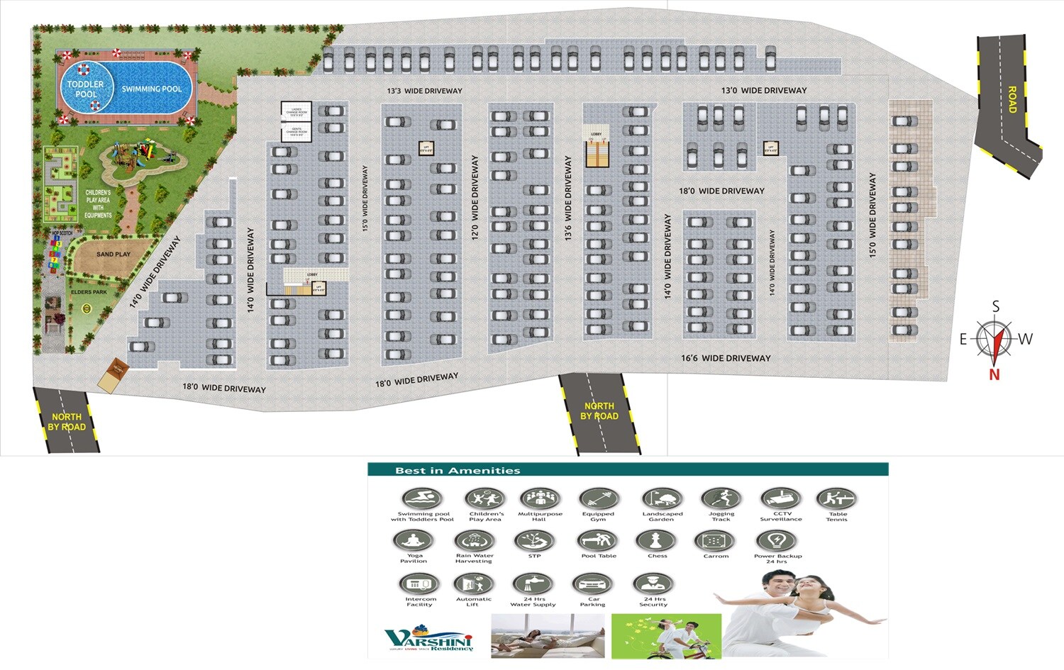 Varshini Residency Master Plan 1