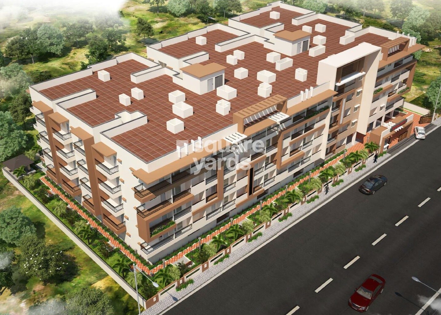 Vasudha Springs Tower View 1